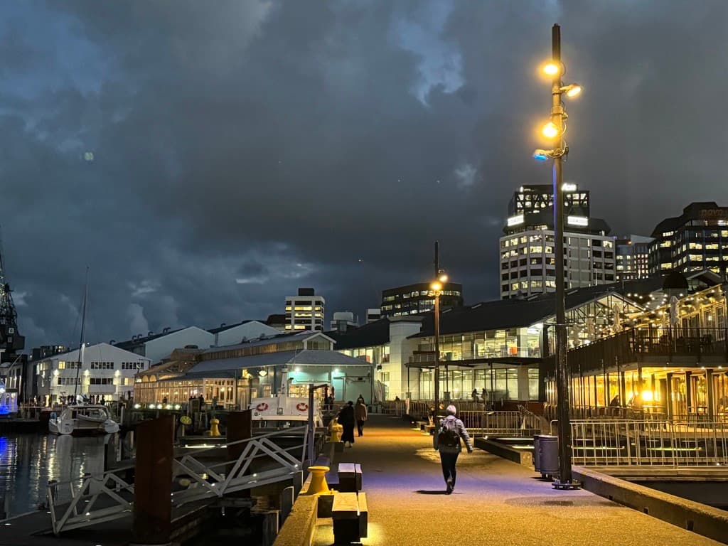 Waterfront lighting 