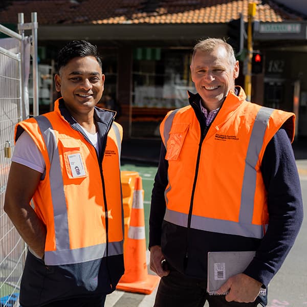 Brad at Wellington water